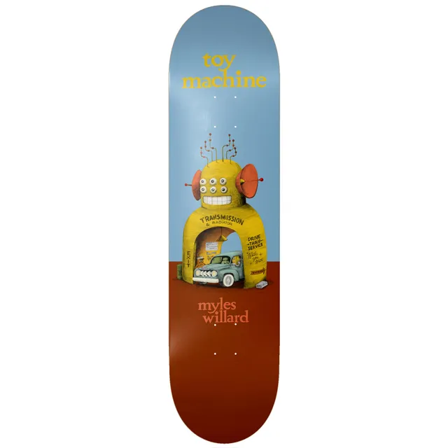 toy-machine-myles-willard-roadside-skateboard-deck-8-50 image 1