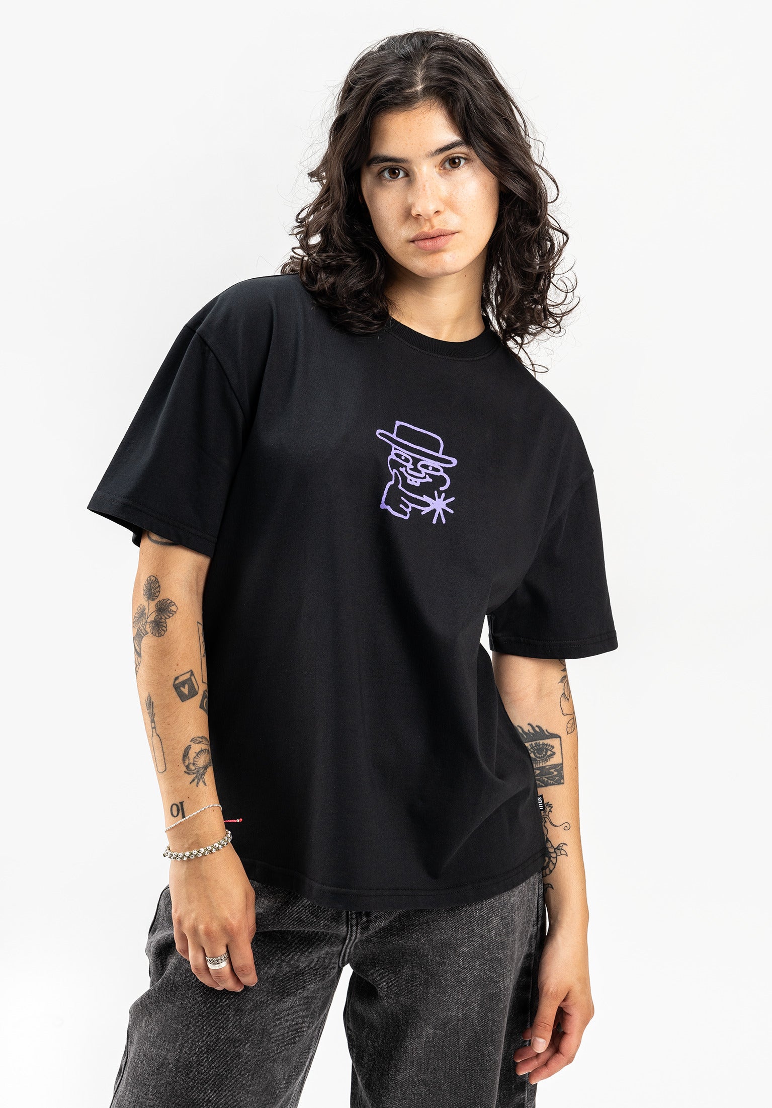titus-meldra-t-shirt-regular-fit-mit-frontprint image 1