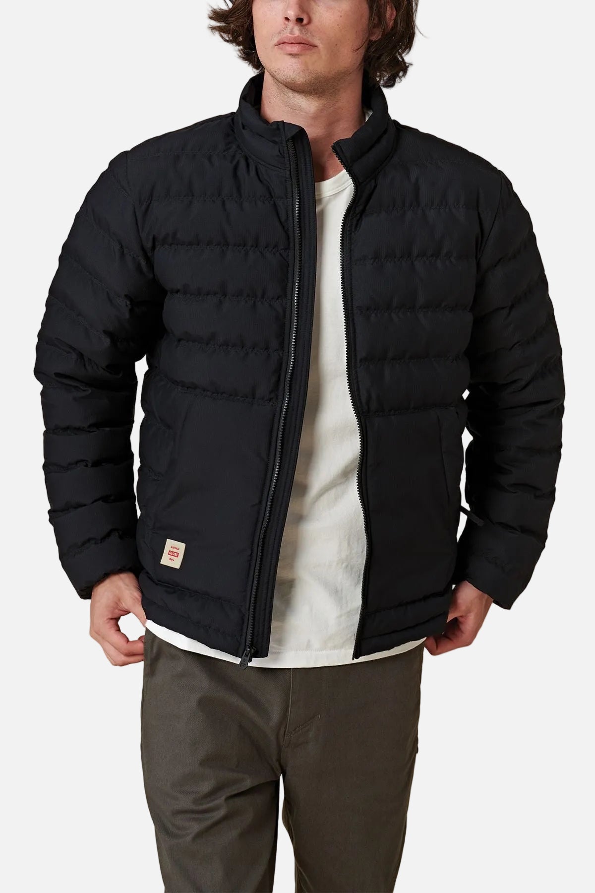 globe-prime-down-jacket-black-pufferjacke-aus-recycling-polyester image 2