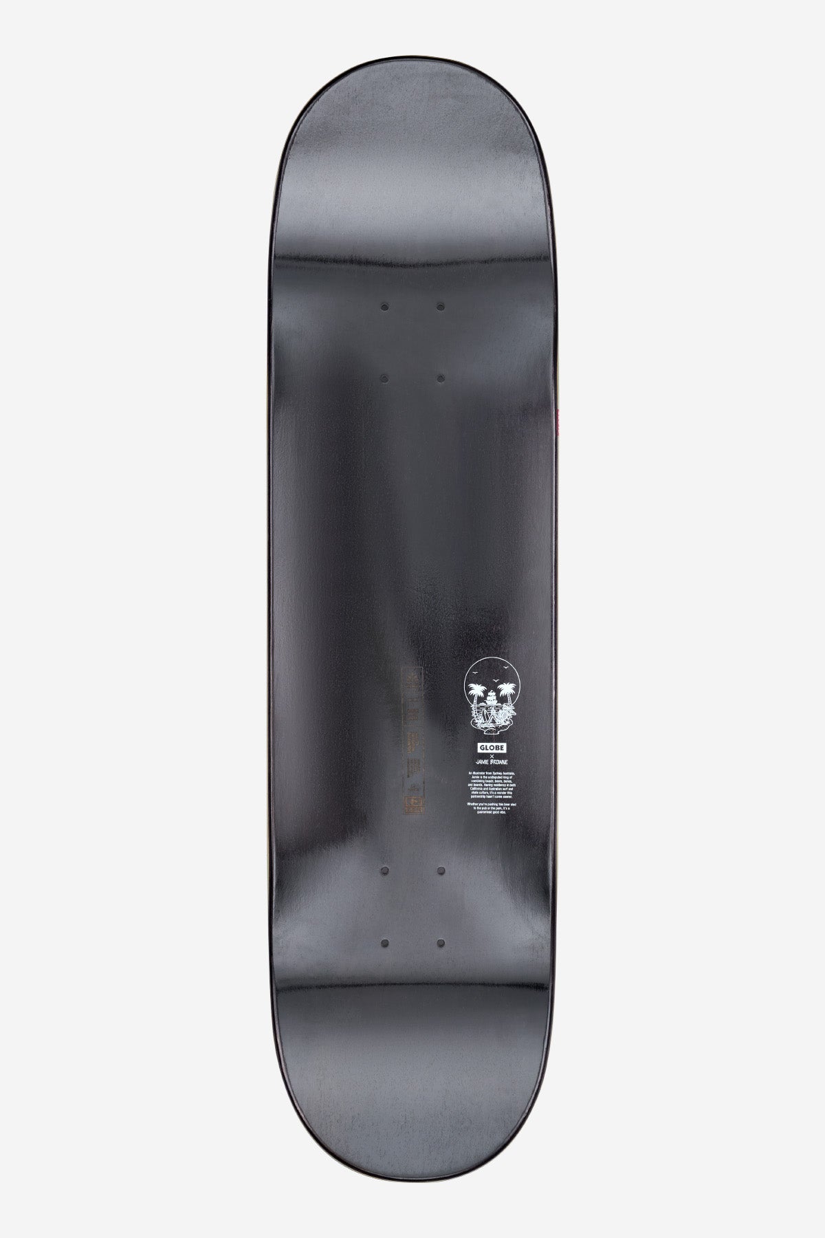 globe-g2-reflection-8-5-skateboard-deck-black-purple image 3