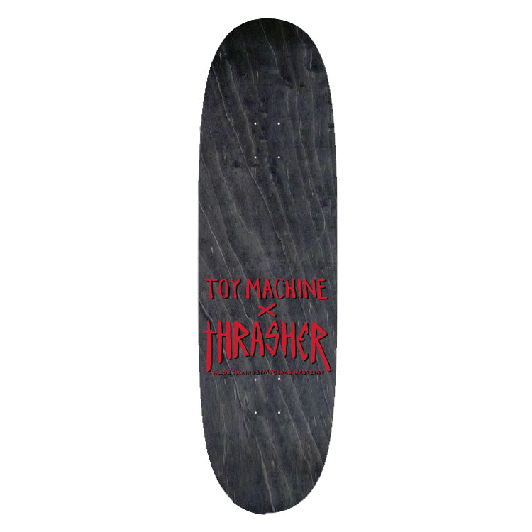 toy-machine-x-thrasher-bury-the-hatchet-8-88-skateboard-deck image 3