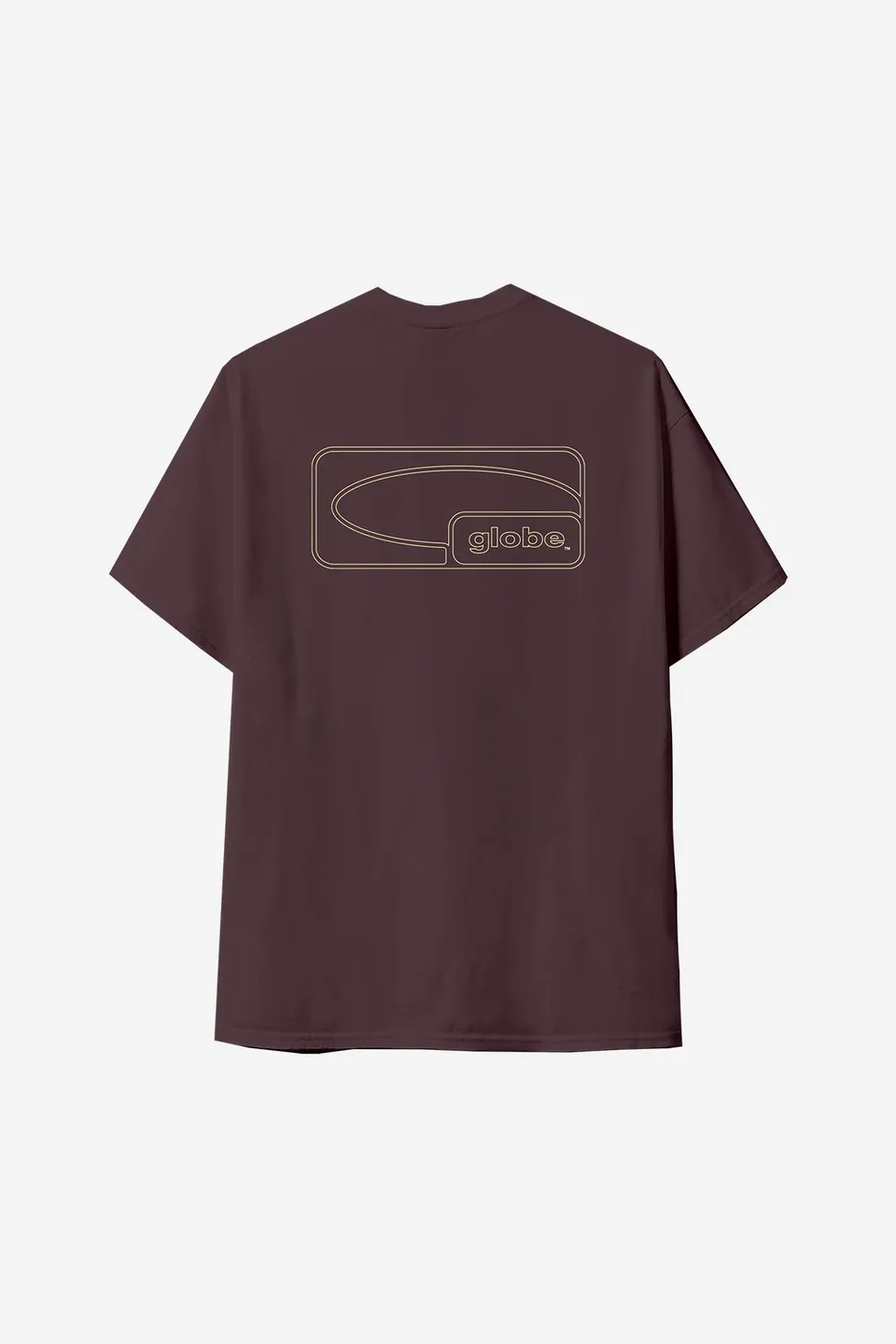 globe-block-tee-prune-t-shirt image 1