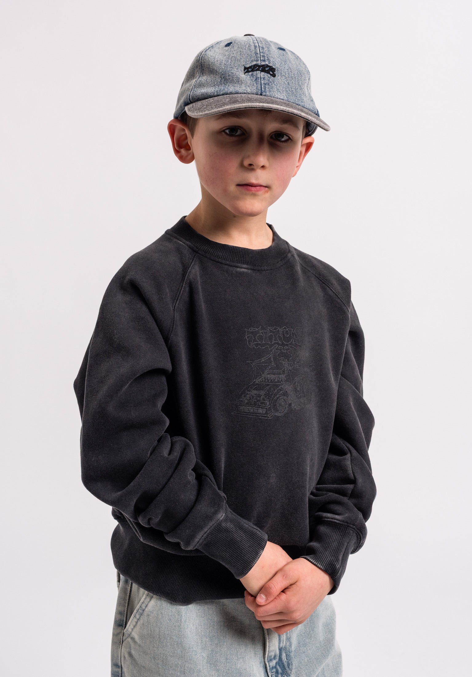 titus-hell-of-a-japan-tuner-kids-sweatshirt image 1