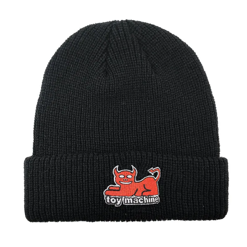 toy-machine-devil-cat-dock-beanie-strickm-tze image 1