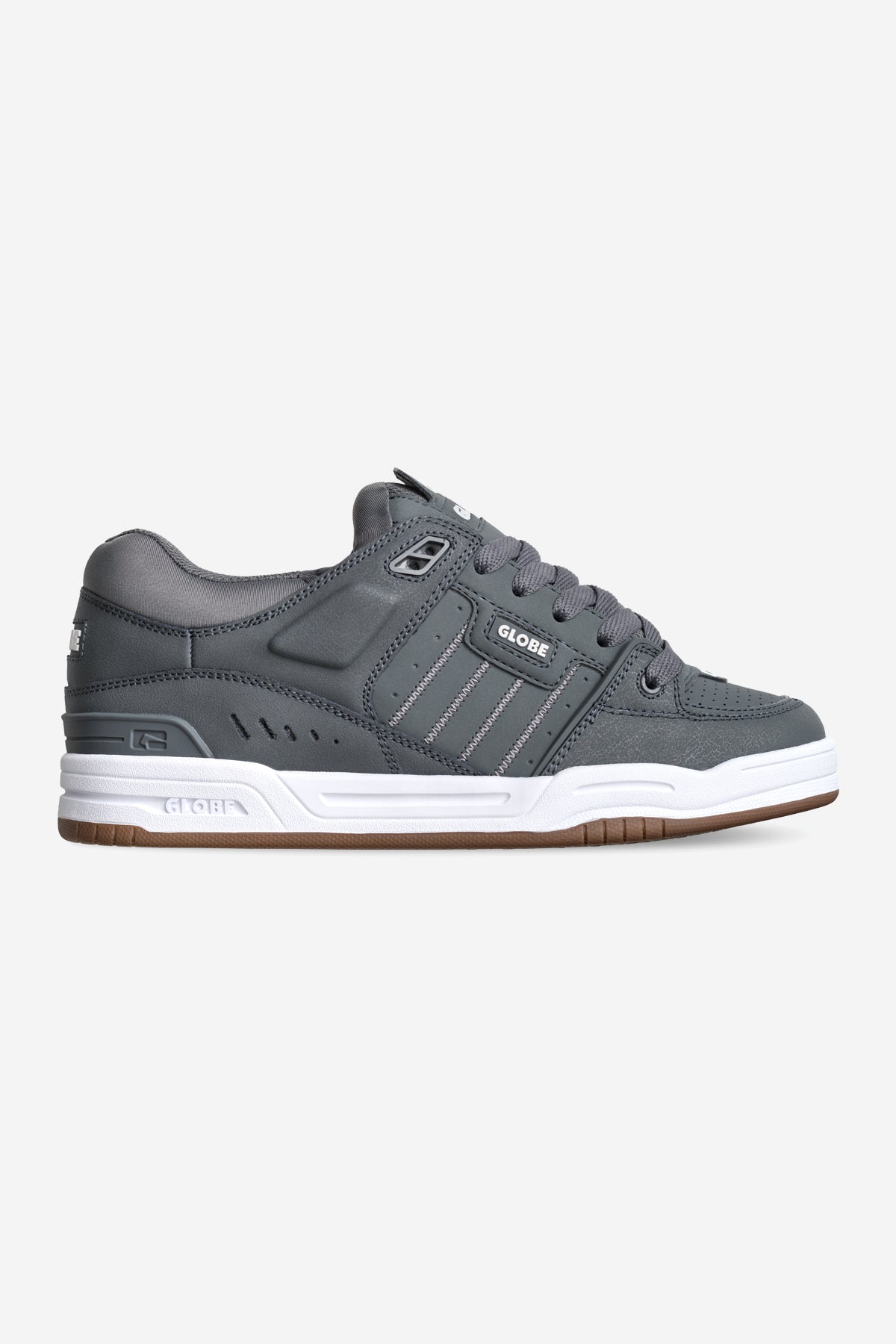globe-fusion-charcoal-white-skateschuh image 1