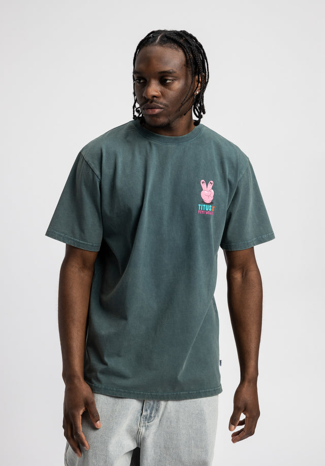 titus-x-yeye-weller-push-hard-t-shirt image 2