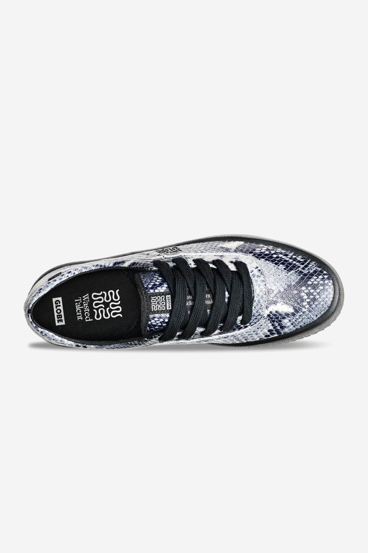 globe-melbek-wasted-talent-black-snake-skateschuh image 6
