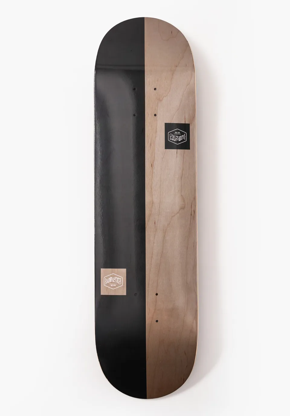titus-small-logo-twin-skateboard-deck image 1