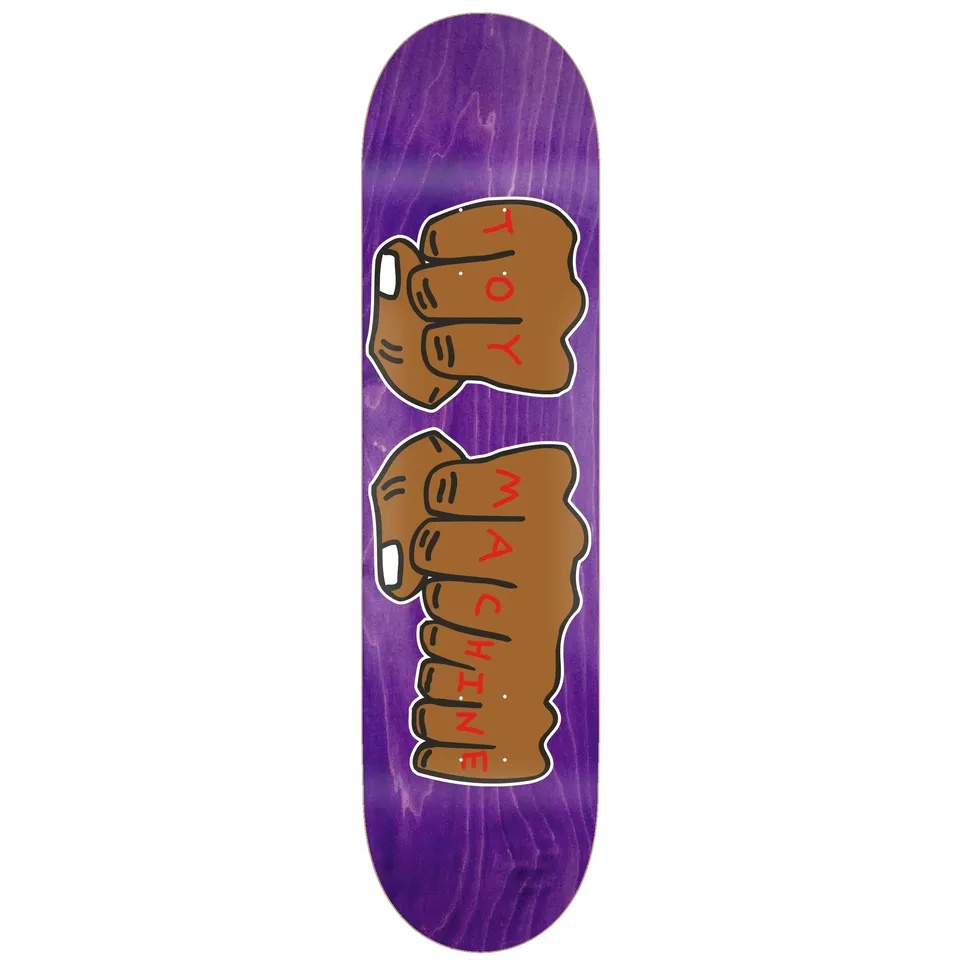 toy-machine-fists-skateboard-deck-7-75 image 1