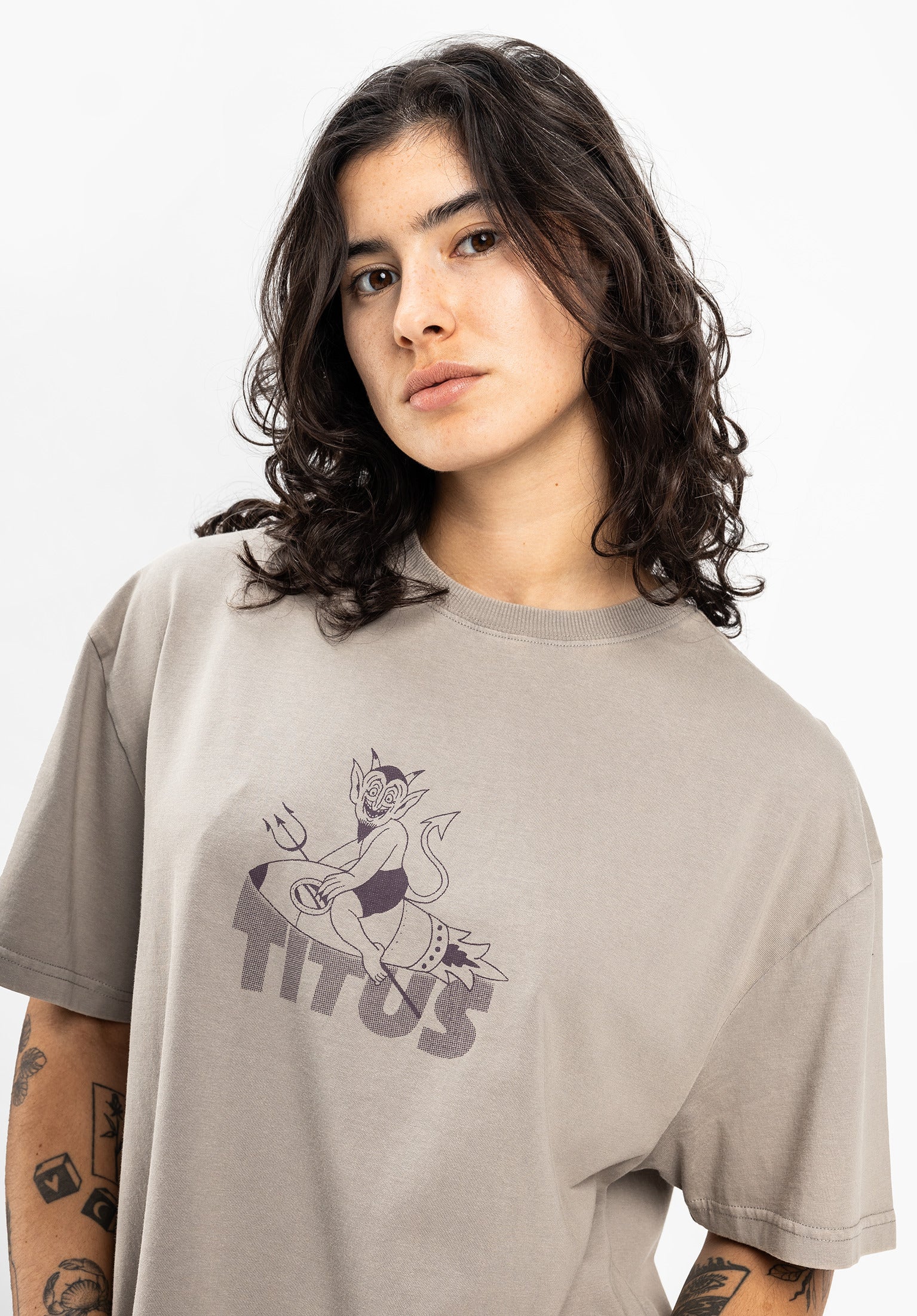 titus-dace-t-shirt-regular-fit-mit-frontprint image 1