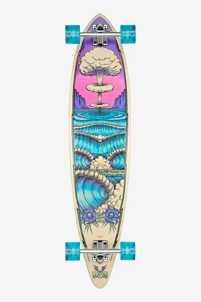 globe-noosa-43-wave-machine-pintail-longboard-komplettboard image 1