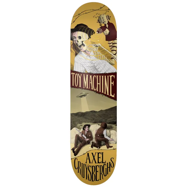 toy-machine-axel-cruysberghs-horror-show-skateboard-deck-8-50 image 1