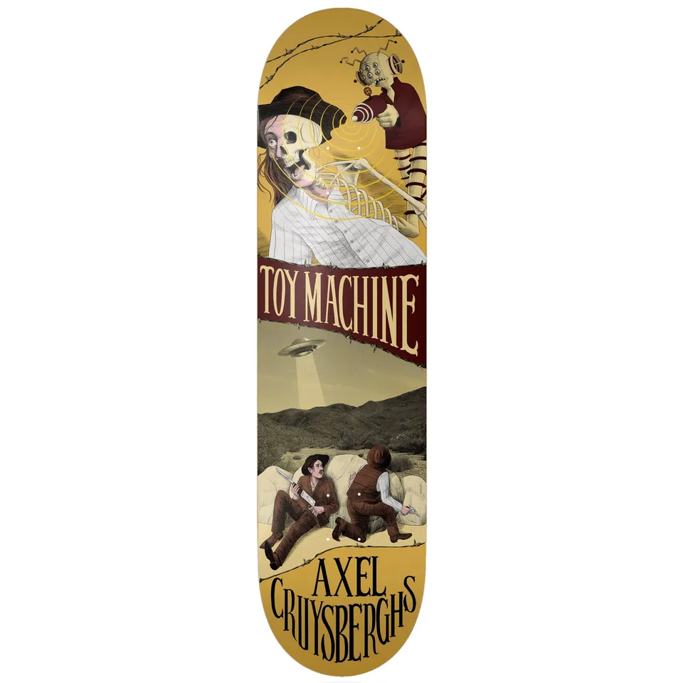 toy-machine-axel-cruysberghs-horror-show-skateboard-deck-8-50 image 1