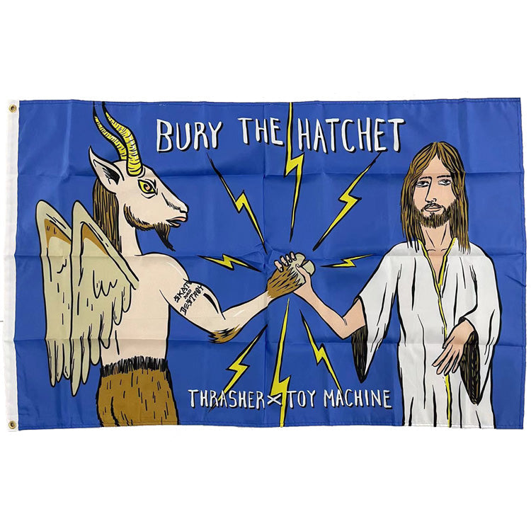 toy-machine-x-thrasher-bth-flag-flagge image 1
