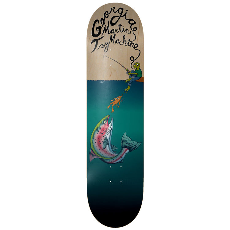 toy-machine-georgia-martin-fishing-8-25-skateboard-deck image 1