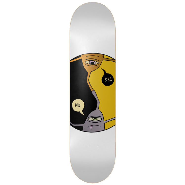 toy-machine-yes-no-skateboard-deck-8-25 image 1