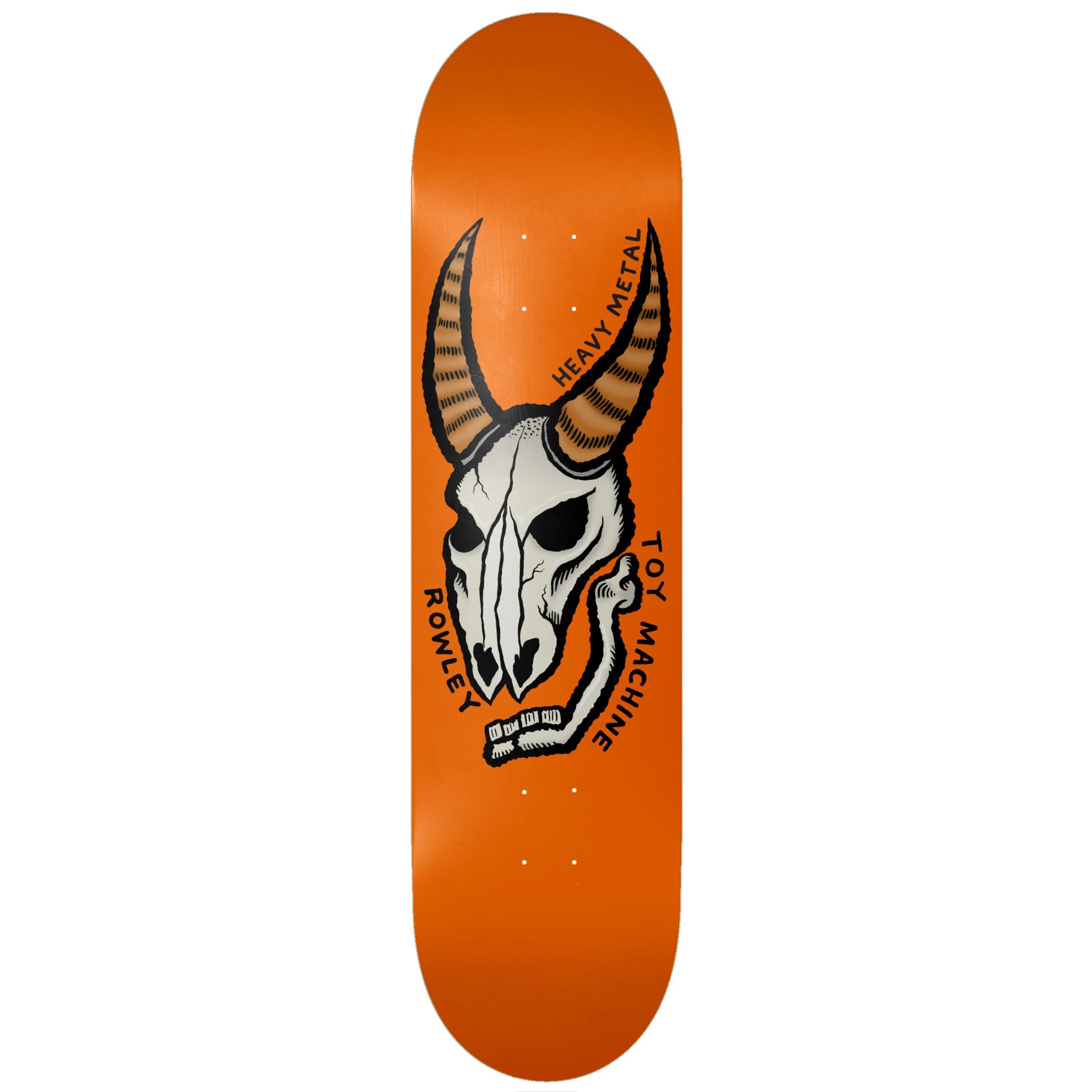 toy-machine-geoff-rowley-heavy-metal-8-25-skateboard-deck image 1