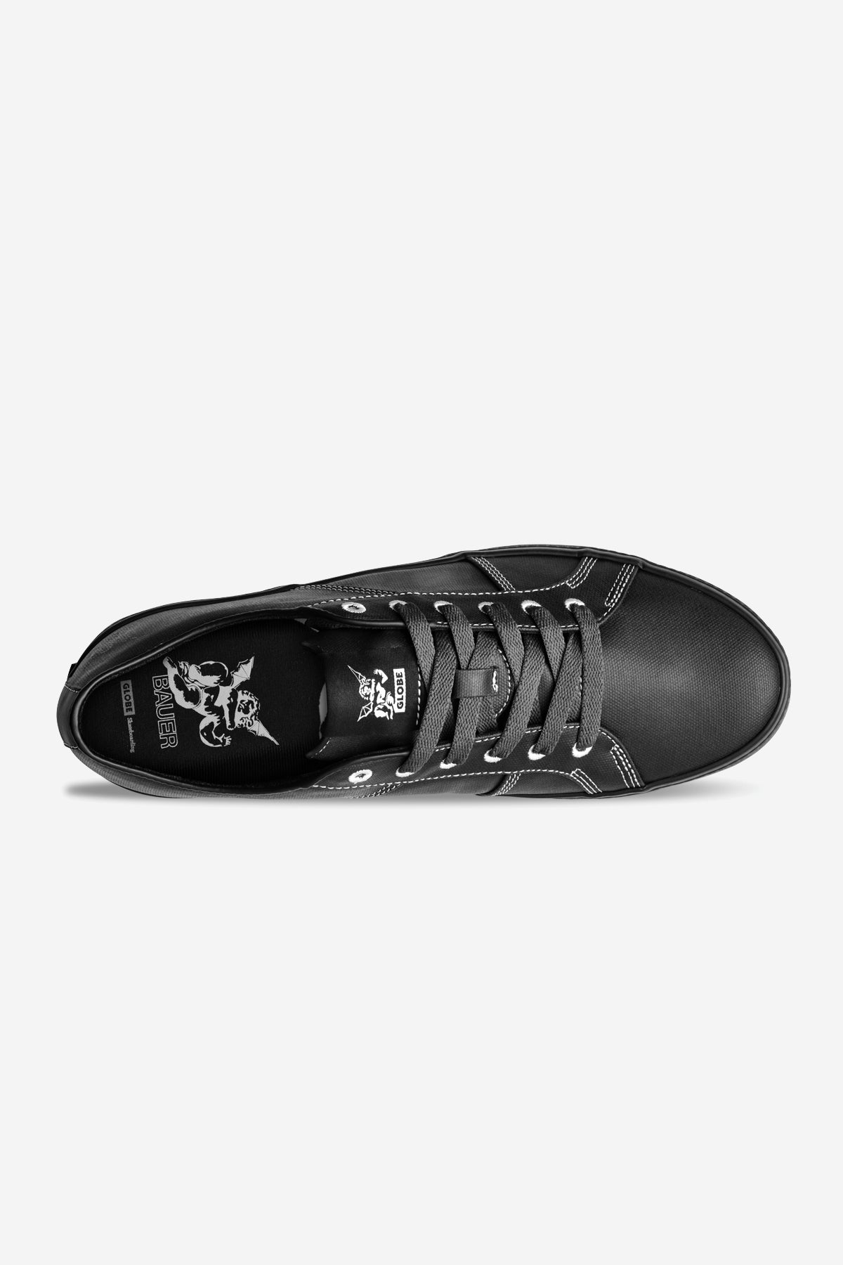 globe-surplus-skateschuhe-black-bauer image 3