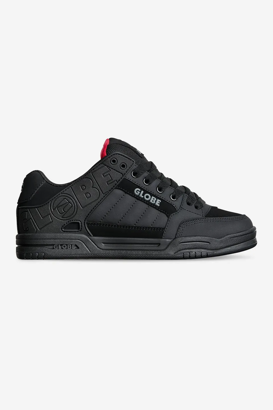 globe-tilt-skate-schuhe-black-red-tartan image 1