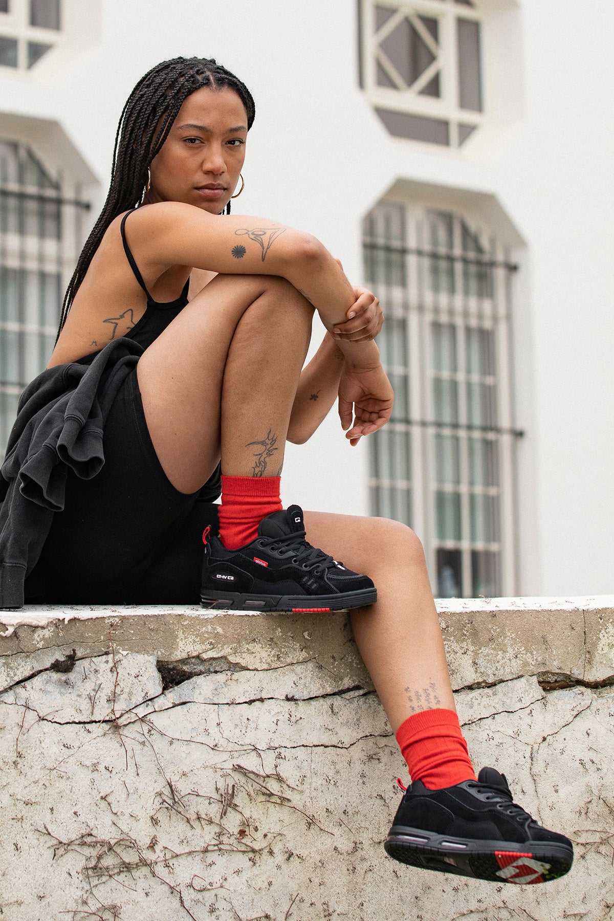 globe-ct-4-low-skate-schuh-black-suede image 3