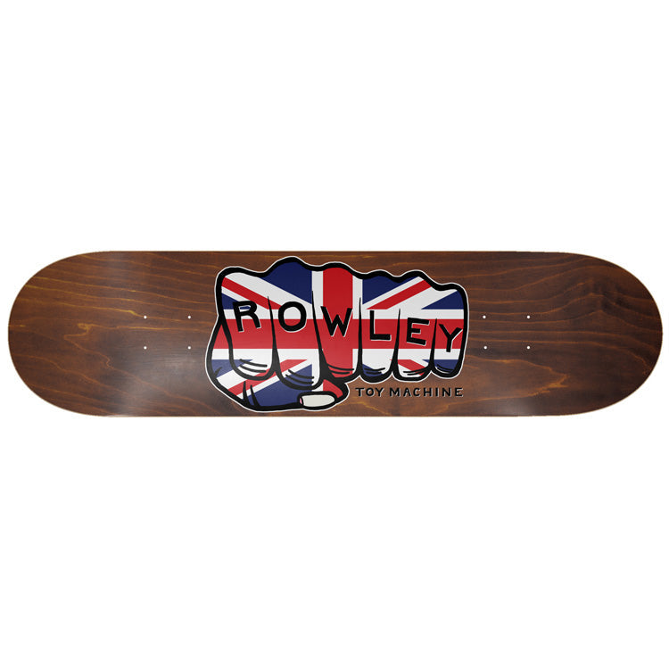 toy-machine-geoff-rowley-union-jack-fist-deck-8-25 image 2