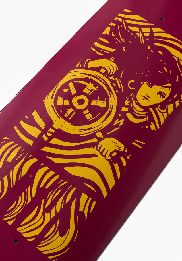 titus-through-the-storm-pirate-skateboard-deck image 5