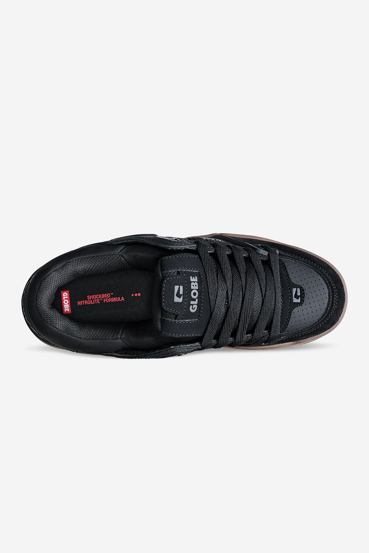 globe-fusion-black-tobacco-gum-skate-schuhe image 4