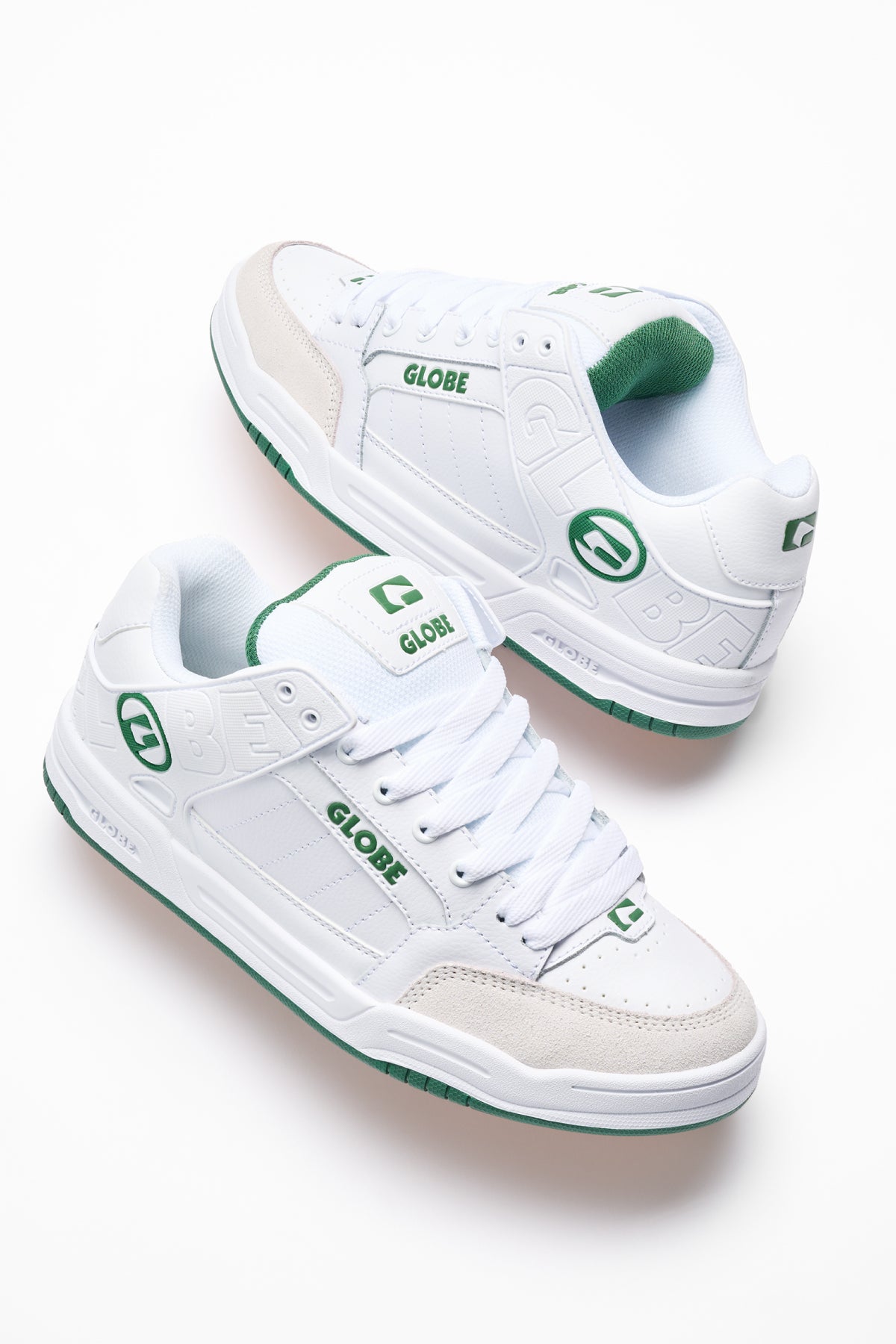 globe-tilt-skateschuhe-white-green image 4