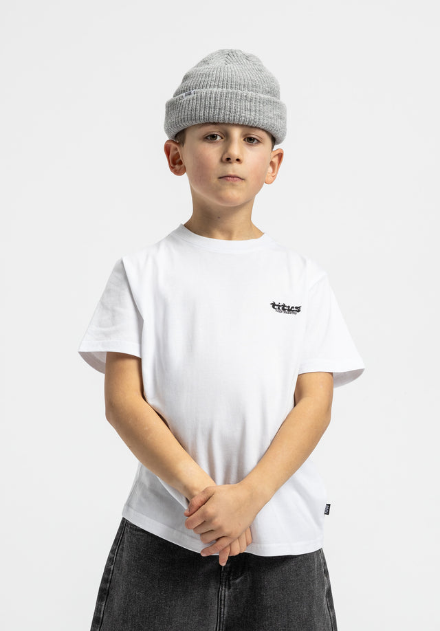 titus-angry-flower-kids-t-shirt-white image 3