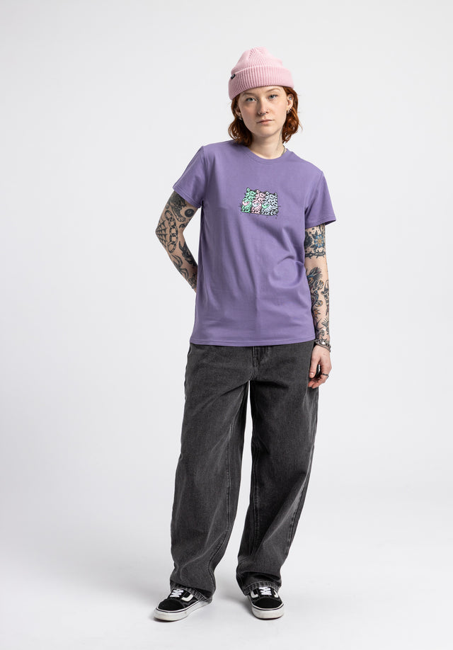 titus-leopard-t-shirt-damen-darklilac image 3