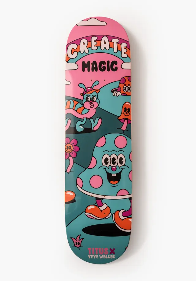 titus-x-yeye-weller-artist-series-skateboard-deck image 1