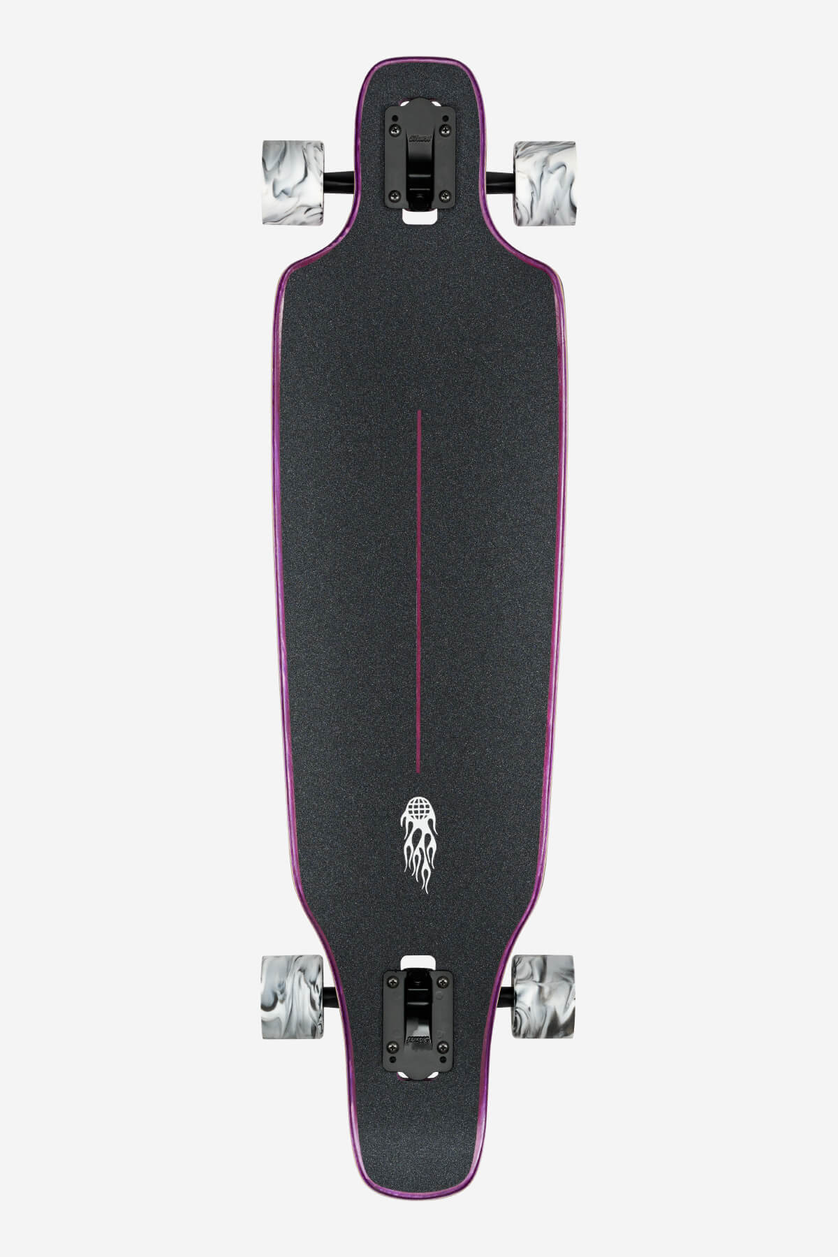 globe-outlier-36-longboard-purple-flames image 2