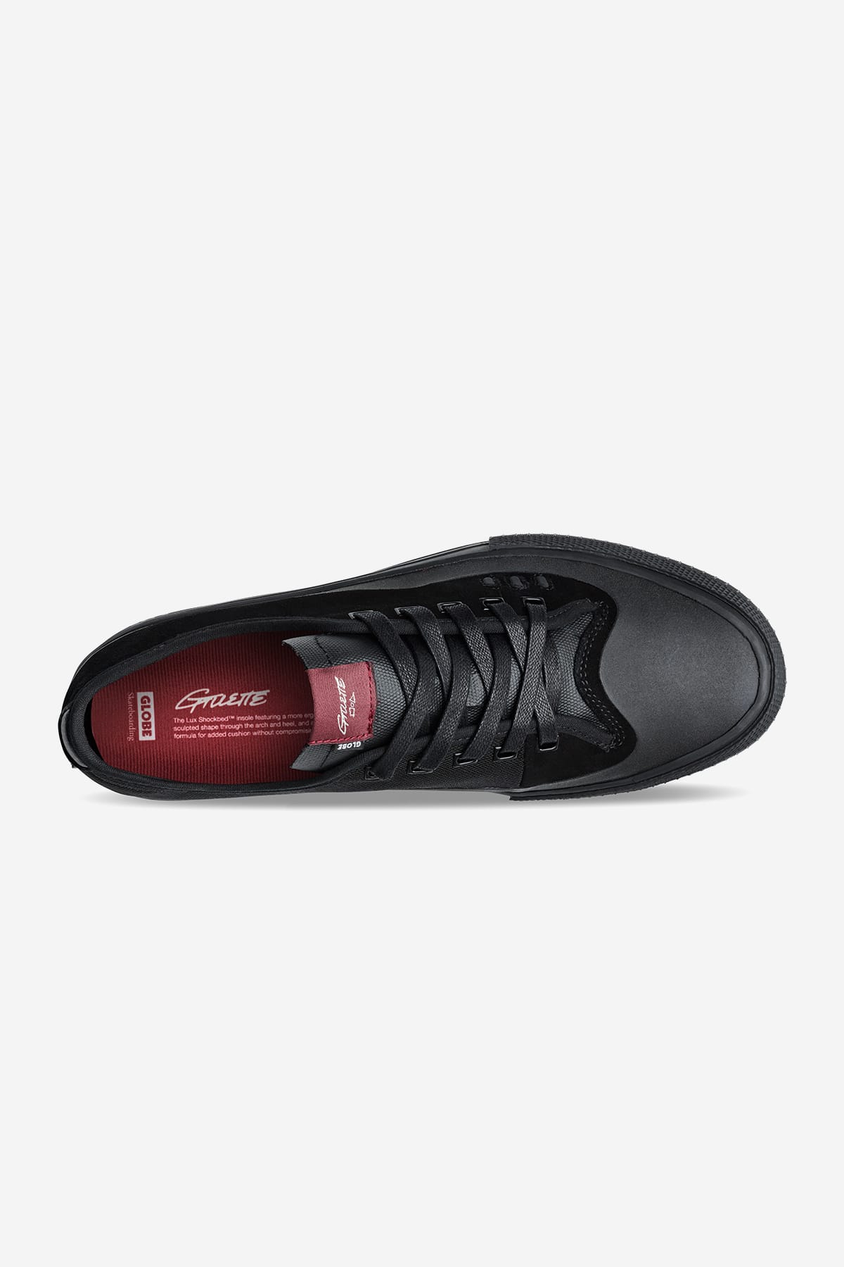 globe-gillette-black-black-suede-austyn-pro-skateschuh image 2