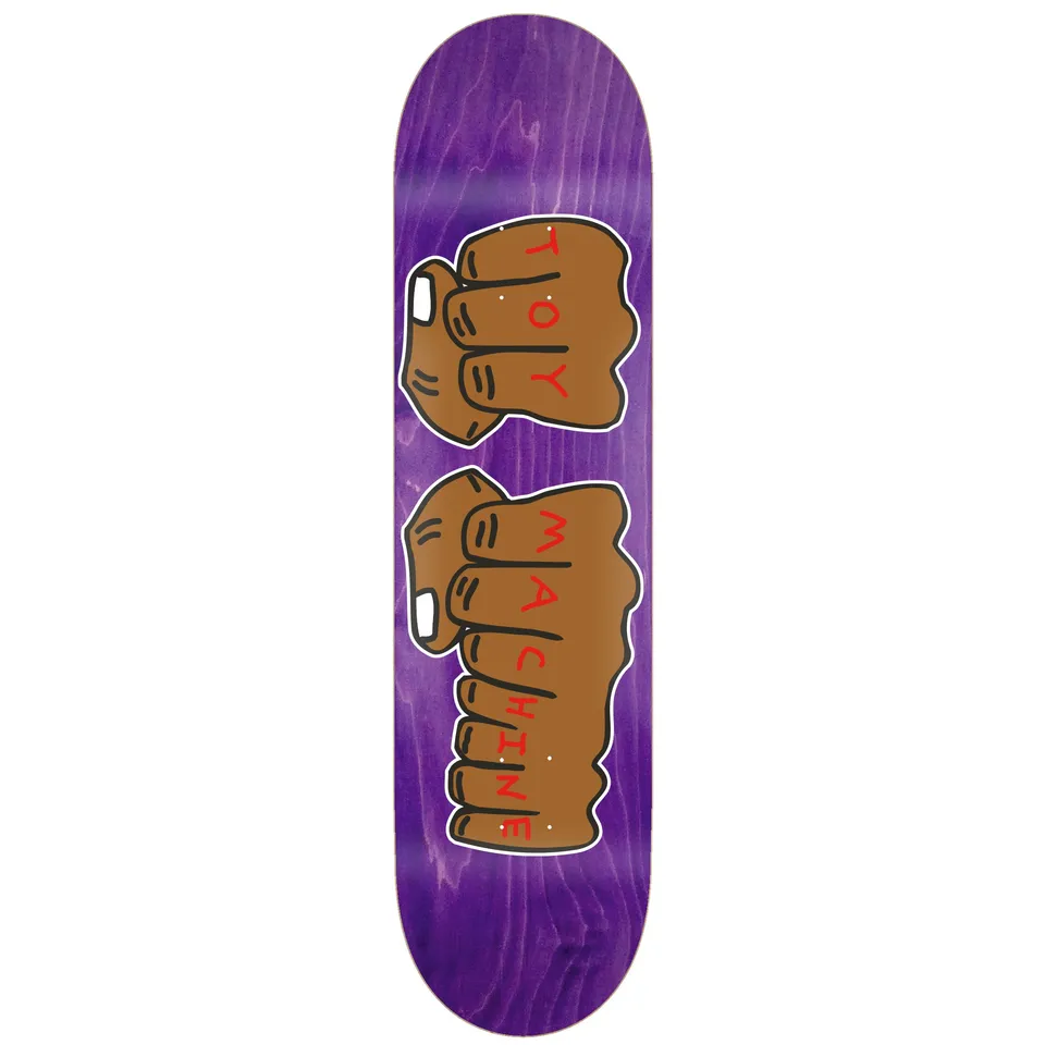 toy-machine-fists-9-00-skateboard-deck image 1