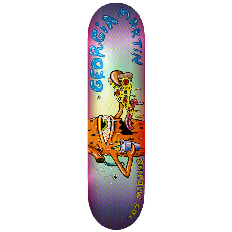 toy-machine-georgia-martin-pizza-skateboard-deck-8-00 image 1