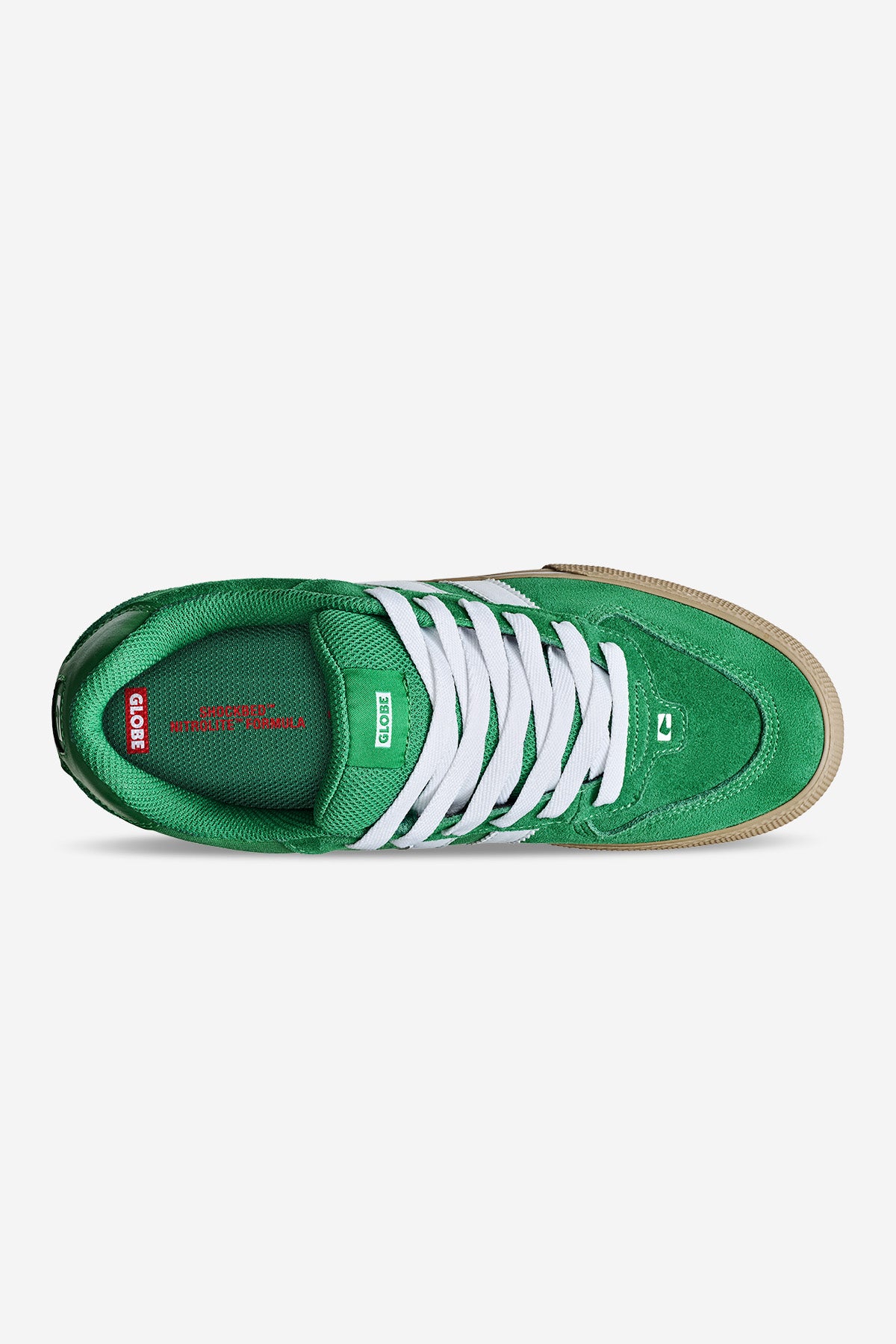globe-encore-2-green-white-gum-skate-schuhe image 2