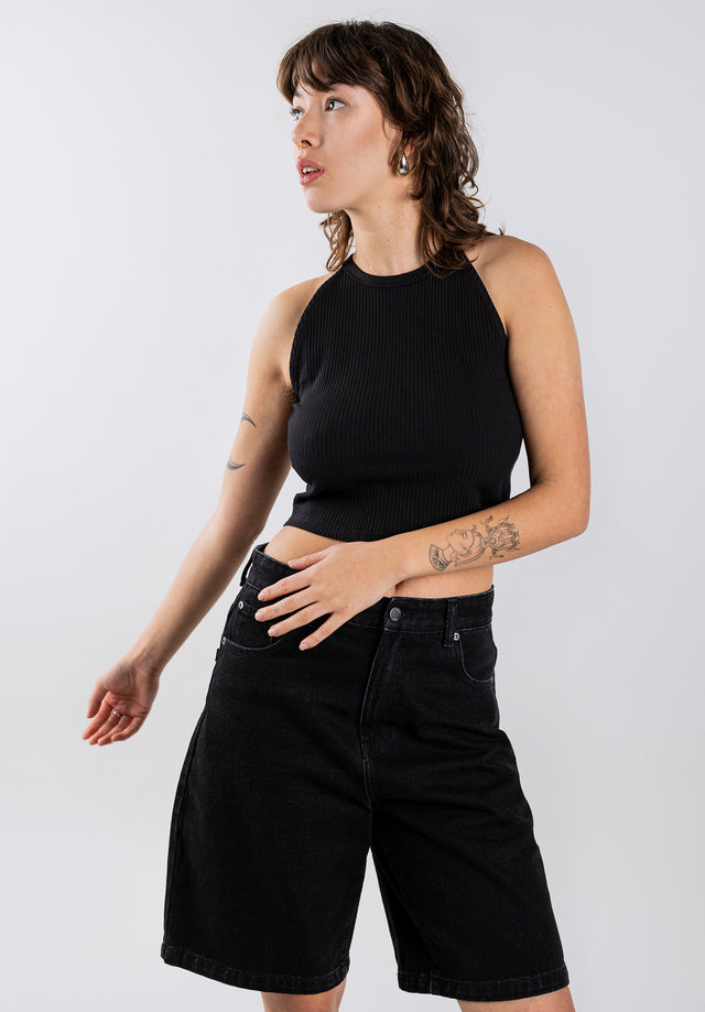 titus-rois-top-crop-ribbed-jersey-damen image 2