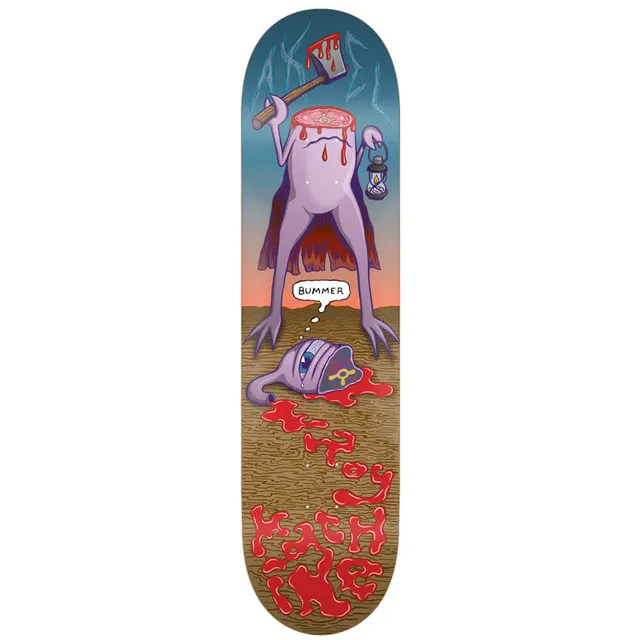 toy-machine-axel-cruysberghs-bummer-skateboard-deck-8-38 image 1