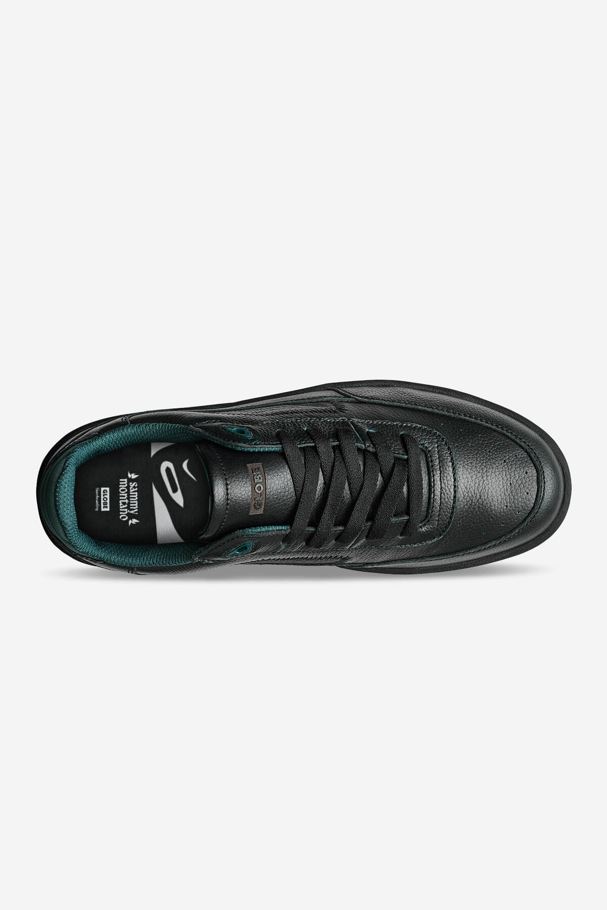 globe-holand-skateschuhe-black-green-montano image 2