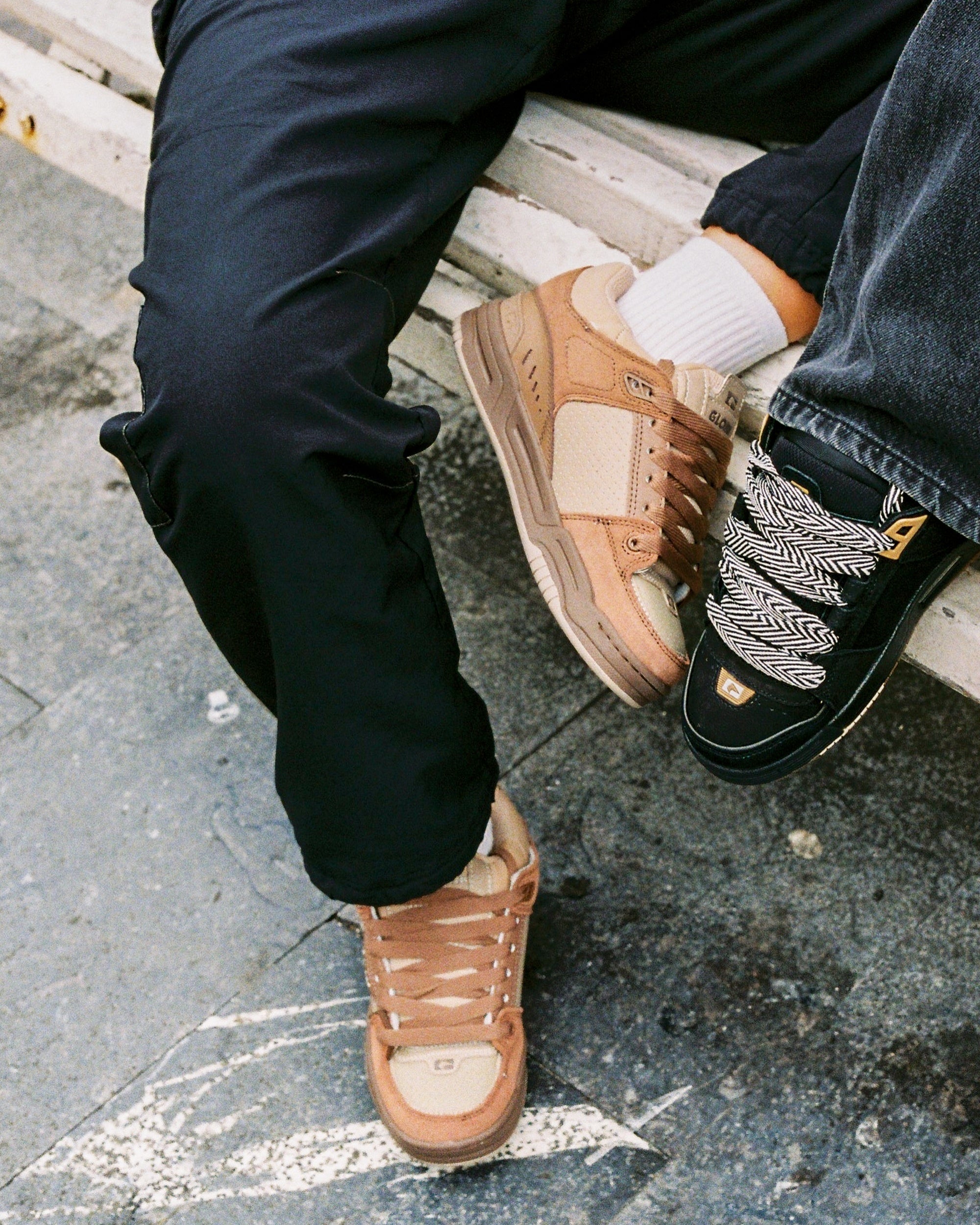 globe-fusion-walnut-skateschuhe-chunky image 4
