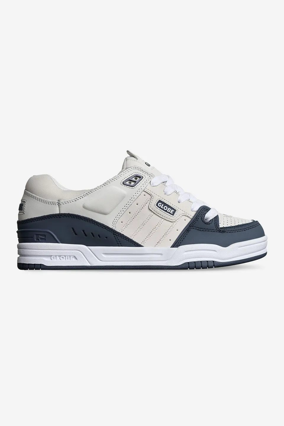 globe-fusion-grey-blue-gepolsterte-skate-schuhe image 1