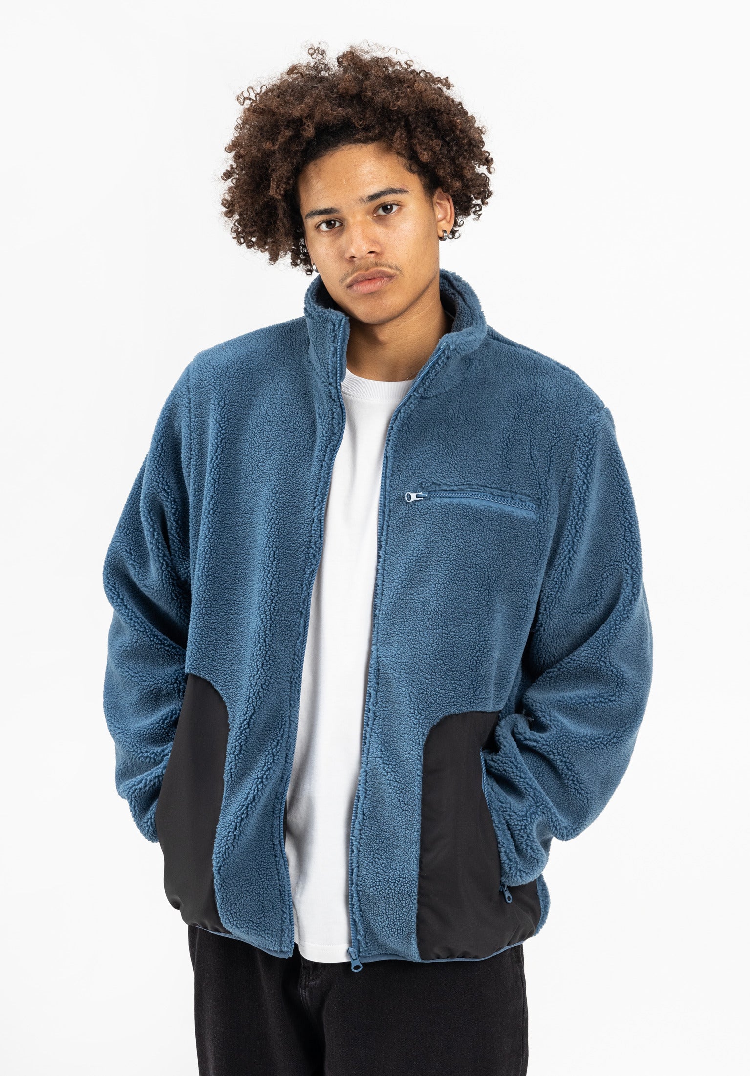 titus-kelian-sherpa-fleece-bergangsjacke image 1