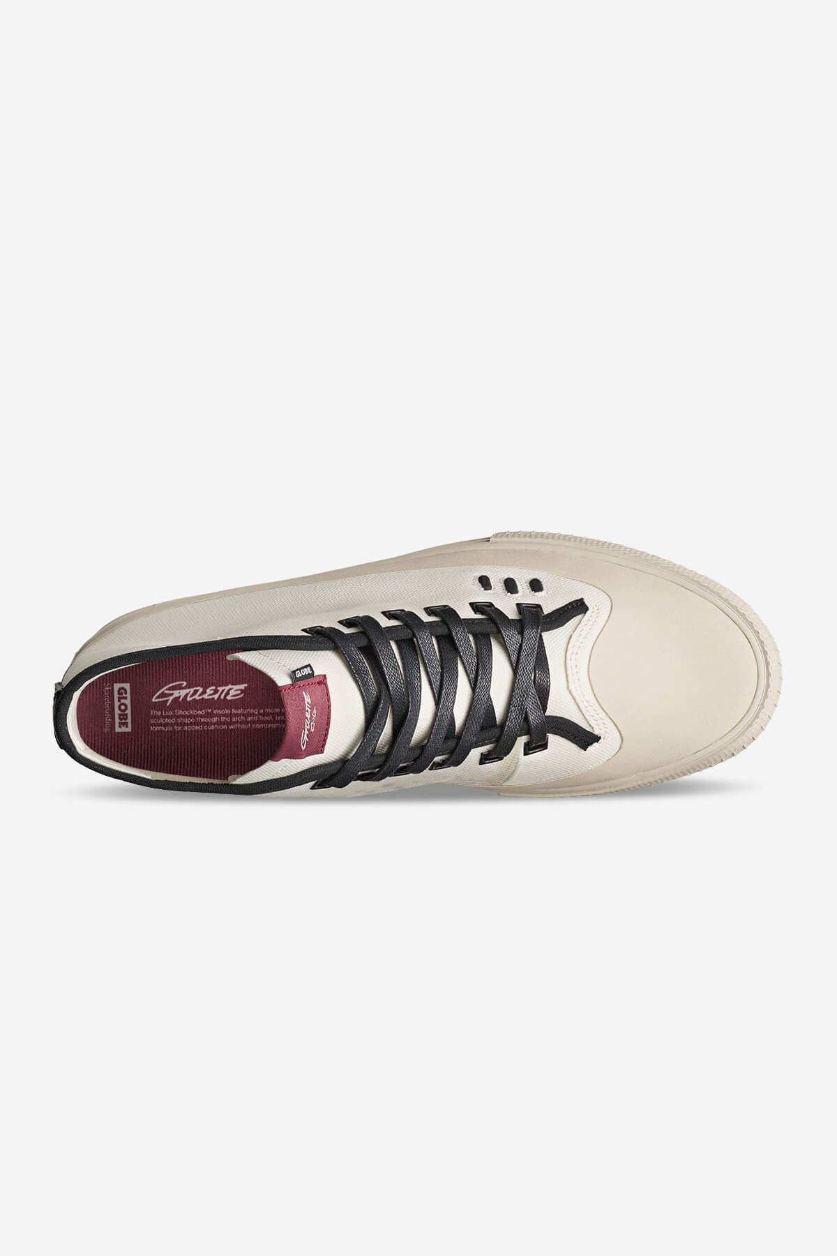 globe-gillette-mid-cream-black-skate-schuhe-austyn-gillette-pro image 2