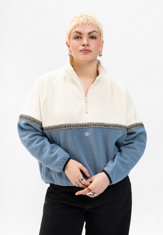 titus-jalma-fleece-boxy-microfleece-mit-zip-kragen image 2