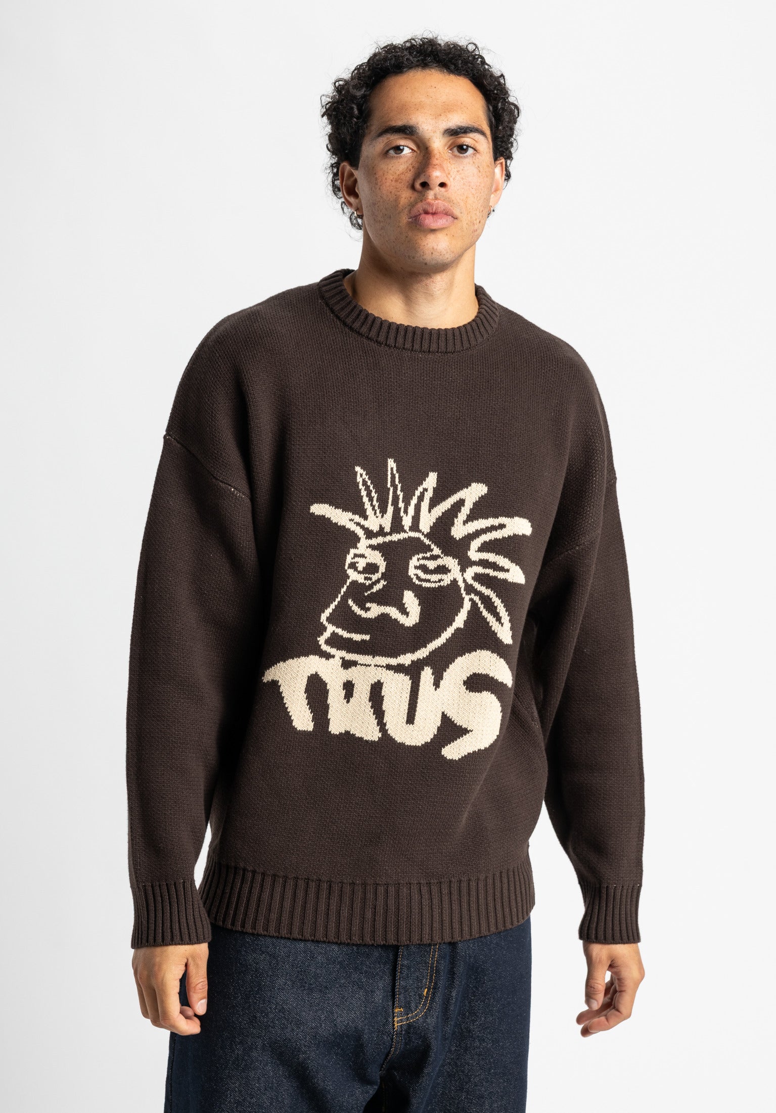 titus-carter-knit-sweatshirt-oversize image 1