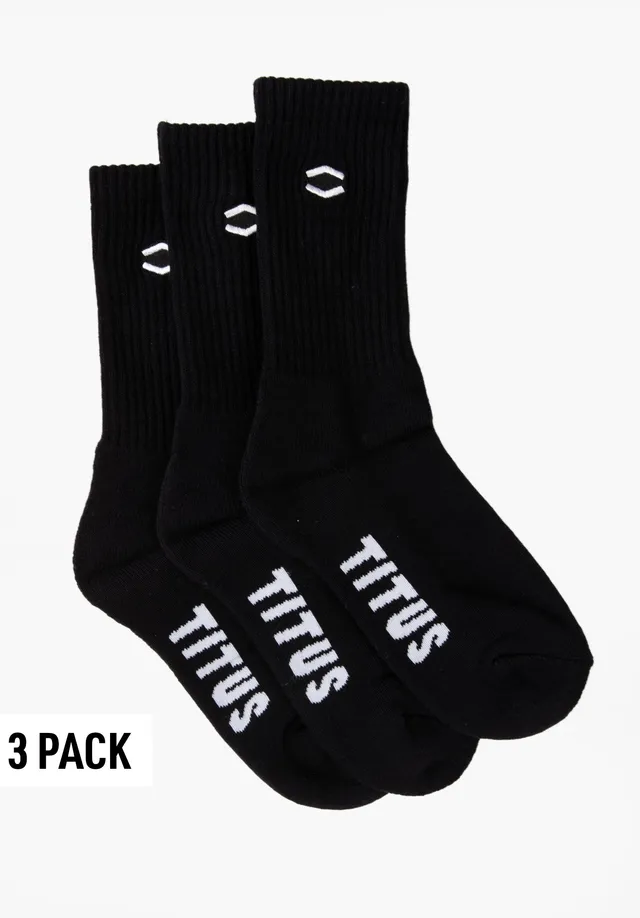 titus-hxgn-icon-socks-3-pack-crew-socken-im-3er-vorteilspack image 1