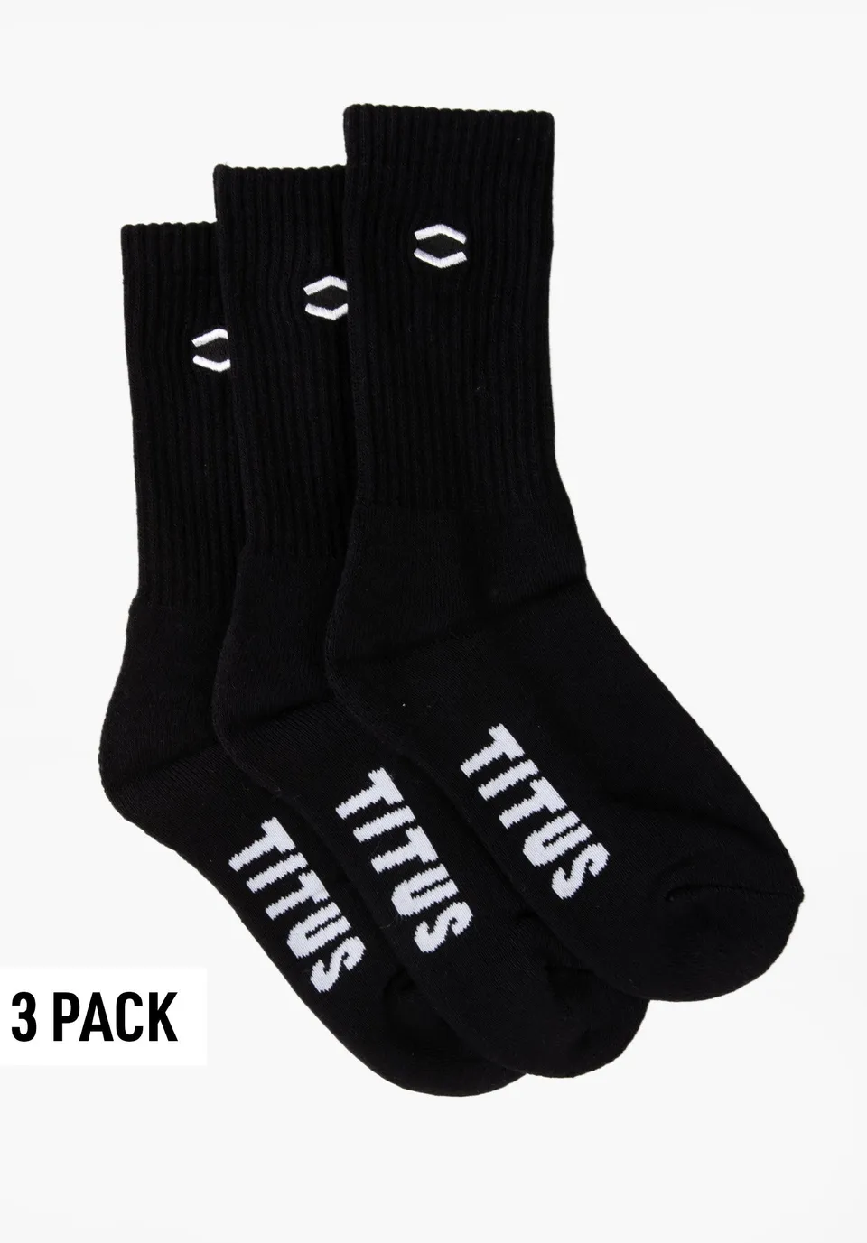 titus-hxgn-icon-socks-3-pack-crew-socken-im-3er-vorteilspack image 1
