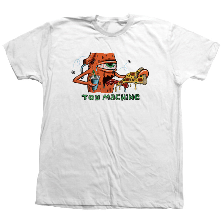 toy-machine-pizza-t-shirt-leo-romero image 1
