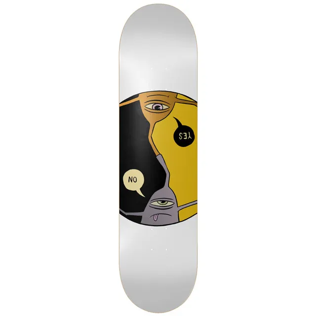 toy-machine-yes-no-skateboard-deck-8-25 image 1