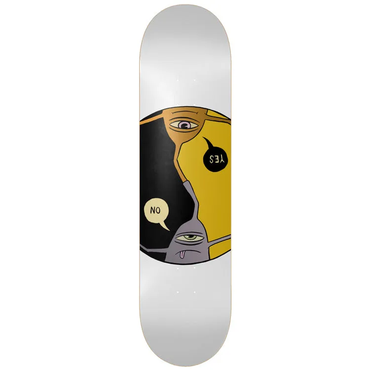 toy-machine-yes-no-skateboard-deck-8-25 image 1